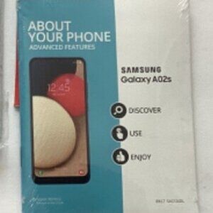 Genuine Original Samsung Galaxy A02s Advanced Features Manual, NEW & SEALED